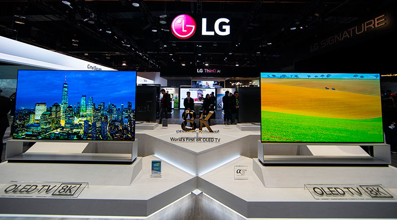 آغاز فروش اولین تلویزیون 8K OLED دنیا توسط ال‌جی
